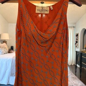 Vintage Valentino Boutique 1980’s-90’s Made in Italy -Sleeveless blouse